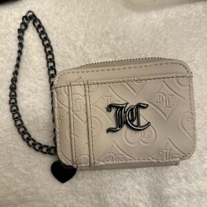 Juicy Couture Gray Wallet with Chain